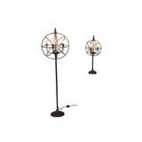 Somette Steampunk Bronze 63-inch Floor Lamp