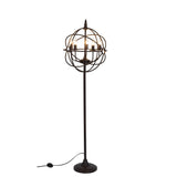 Somette Steampunk Bronze 63-inch Floor Lamp