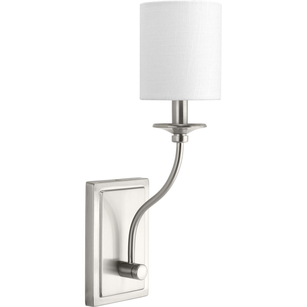 Bonita Collection 1-Light Brushed Nickel Sconce
