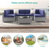 Bonosuki 7-Piece Patio Furniture Set All-Weather Conversation Sets