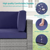 Bonosuki 7-Piece Patio Furniture Set All-Weather Conversation Sets