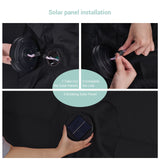Bonosuki 7.5Ft LED Patio Market Umbrella Outdoor Table Umbrella