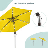 Bonosuki 7.5Ft LED Patio Market Umbrella Outdoor Table Umbrella