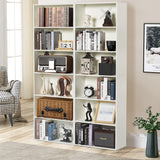 Bookcase and Bookshelf, Floor Standing 6-Story High Bookshelf