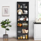 Bookcase and Bookshelf, Floor Standing 6-Story High Bookshelf