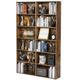 Bookcase and Bookshelf, Floor Standing 6-Story High Bookshelf