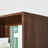 Tall Wood Bookcase Bookshelf
