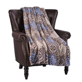 Flannel Velvet Risa Throw