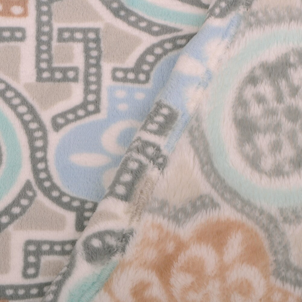 Flannel Velvet Risa Throw