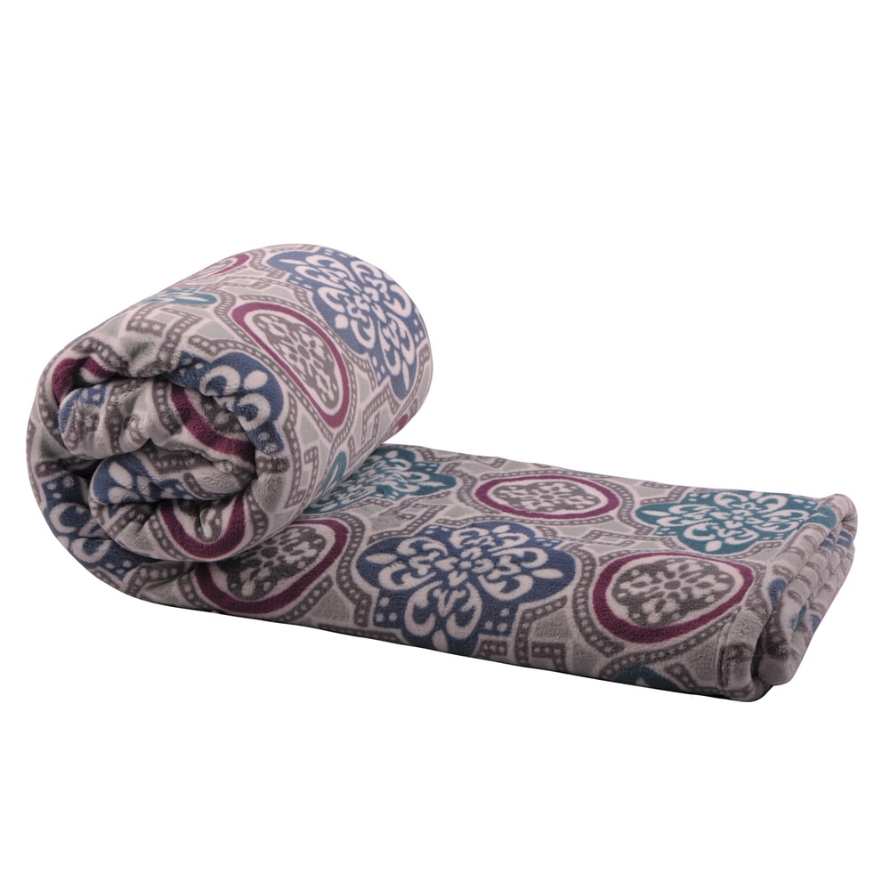 Flannel Velvet Risa Throw