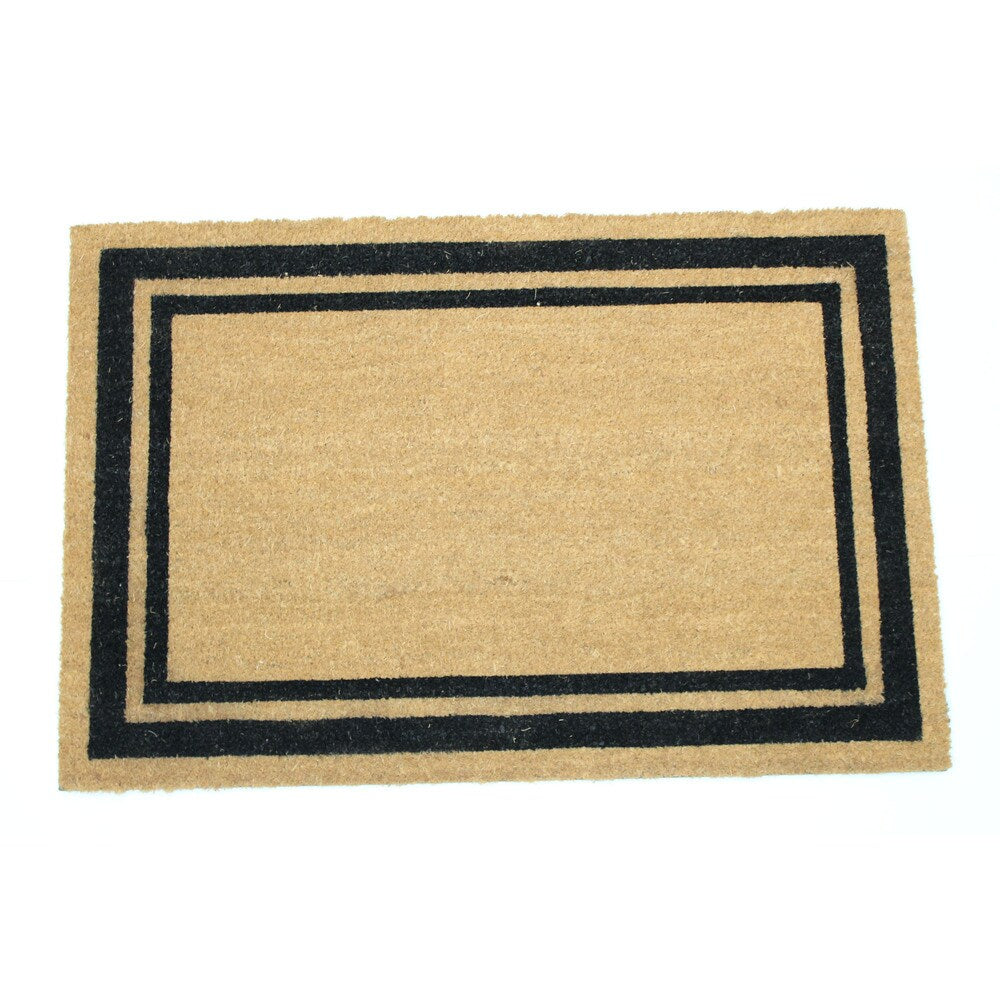 Border Frame Natural Coir 24-inch x 36-inch Doormat