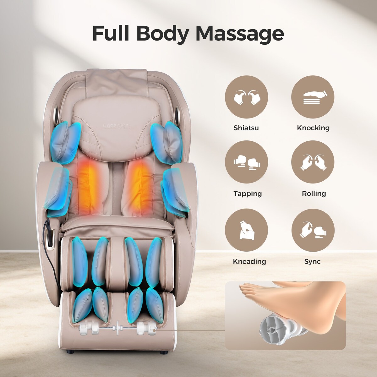 Bosscare 3D Zero Gravity Massage Chair