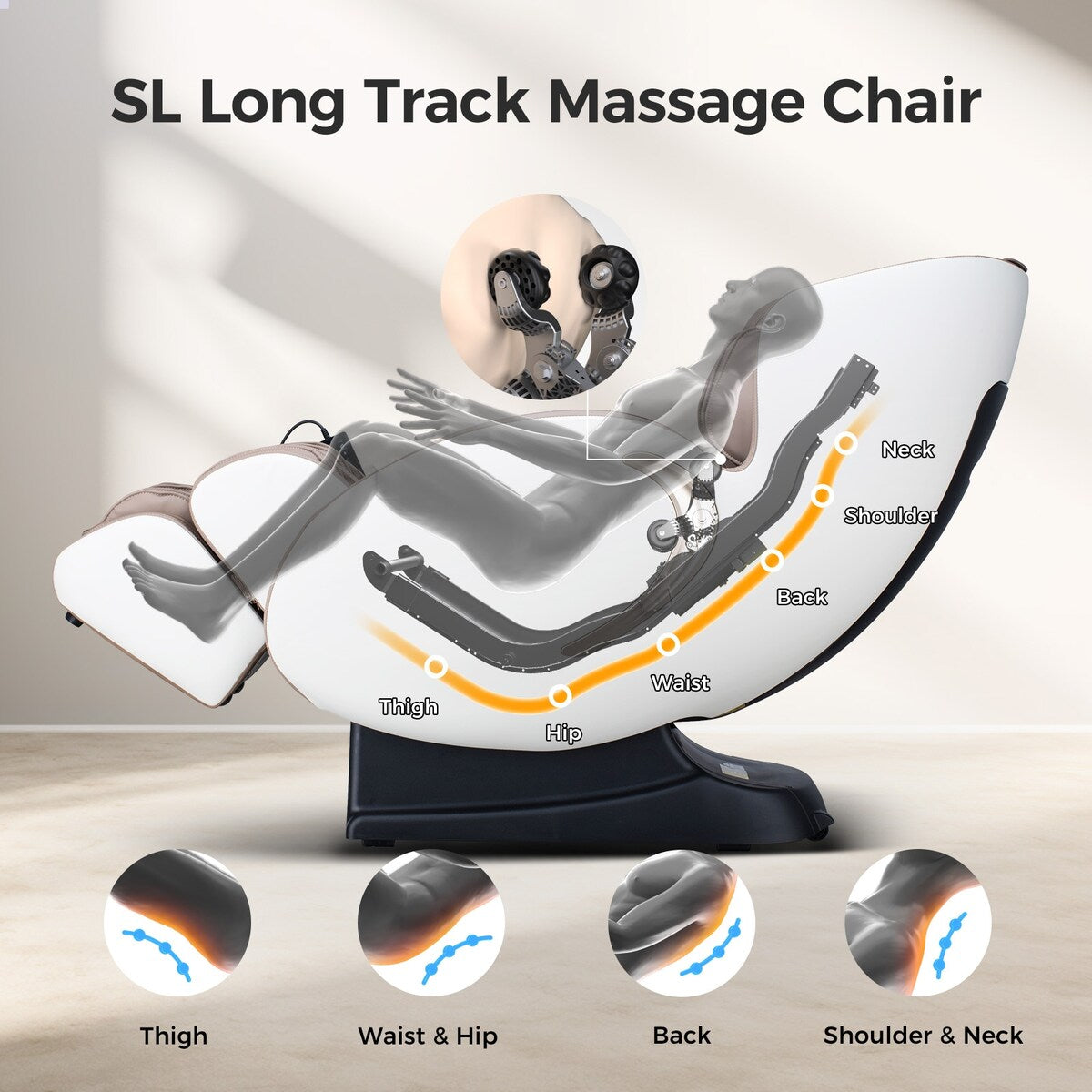 Bosscare 3D Zero Gravity Massage Chair