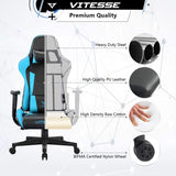 BOSSIN Gaming Chair High Back Computer Office Chair with Lumbar Support and Headrest