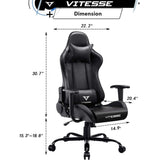 BOSSIN Gaming Chair High Back Computer Office Chair with Lumbar Support and Headrest
