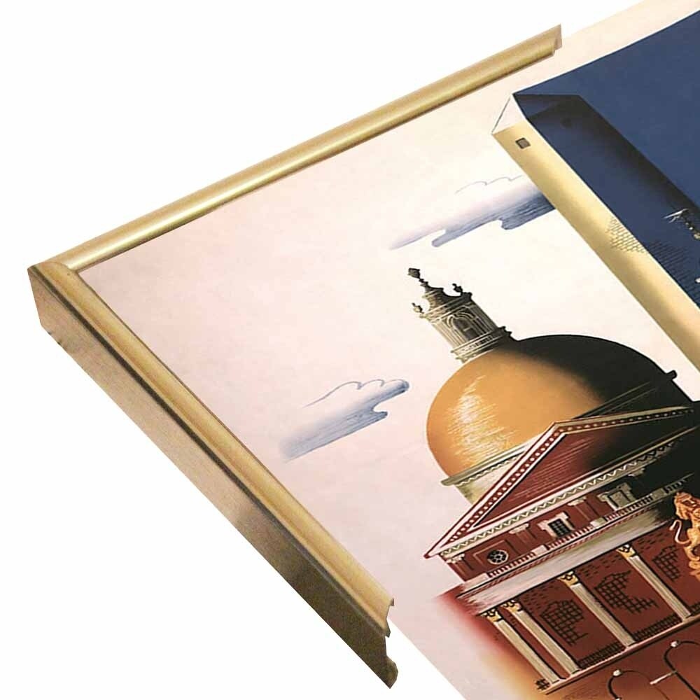Boston Architecture-VINAPP119688 Print 16.75"x11.75" by Vintage Apple Collection