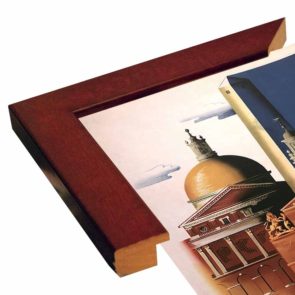 Boston Architecture-VINAPP119688 Print 16.75"x11.75" by Vintage Apple Collection