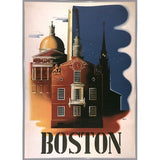 Boston Architecture-VINAPP119688 Print 16.75"x11.75" by Vintage Apple Collection