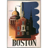 Boston Architecture-VINAPP119688 Print 16.75"x11.75" by Vintage Apple Collection