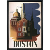 Boston Architecture-VINAPP119688 Print 16.75"x11.75" by Vintage Apple Collection