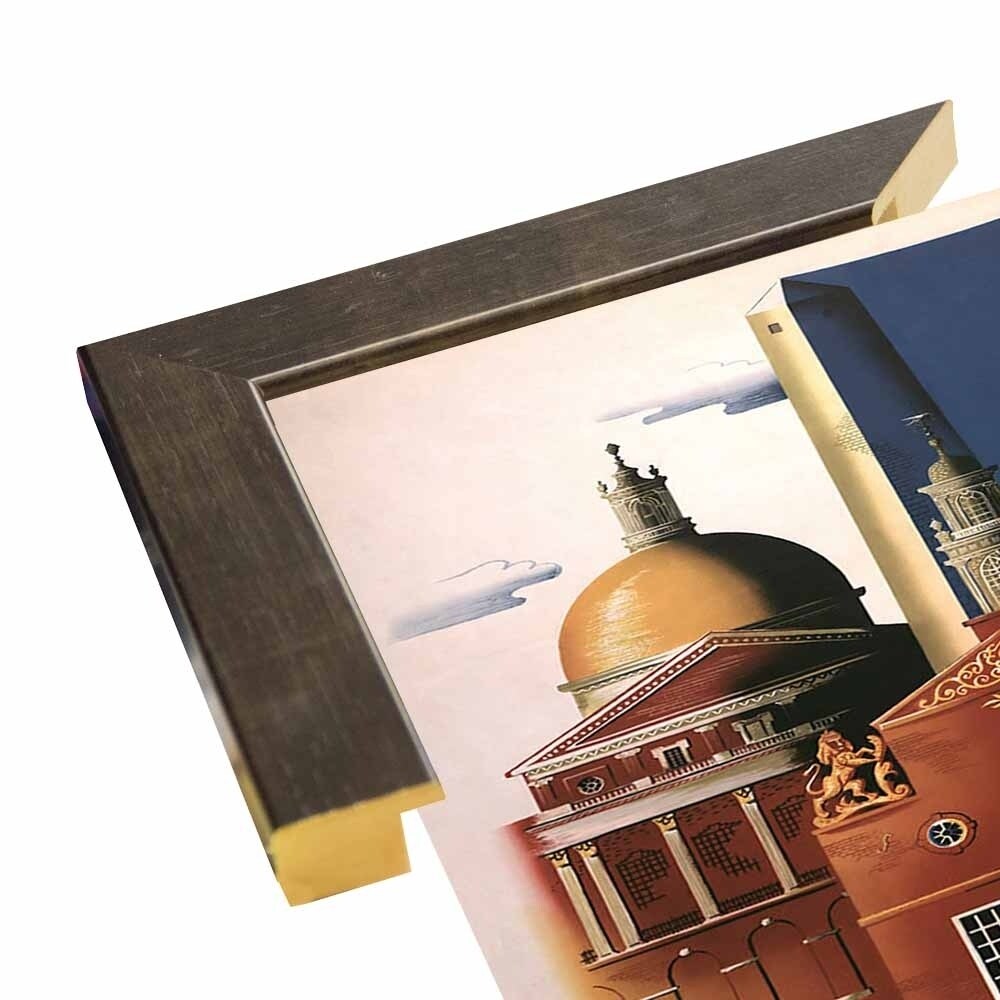 Boston Architecture-VINAPP119688 Print 16.75"x11.75" by Vintage Apple Collection
