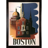 Boston Architecture-VINAPP119688 Print 16.75"x11.75" by Vintage Apple Collection