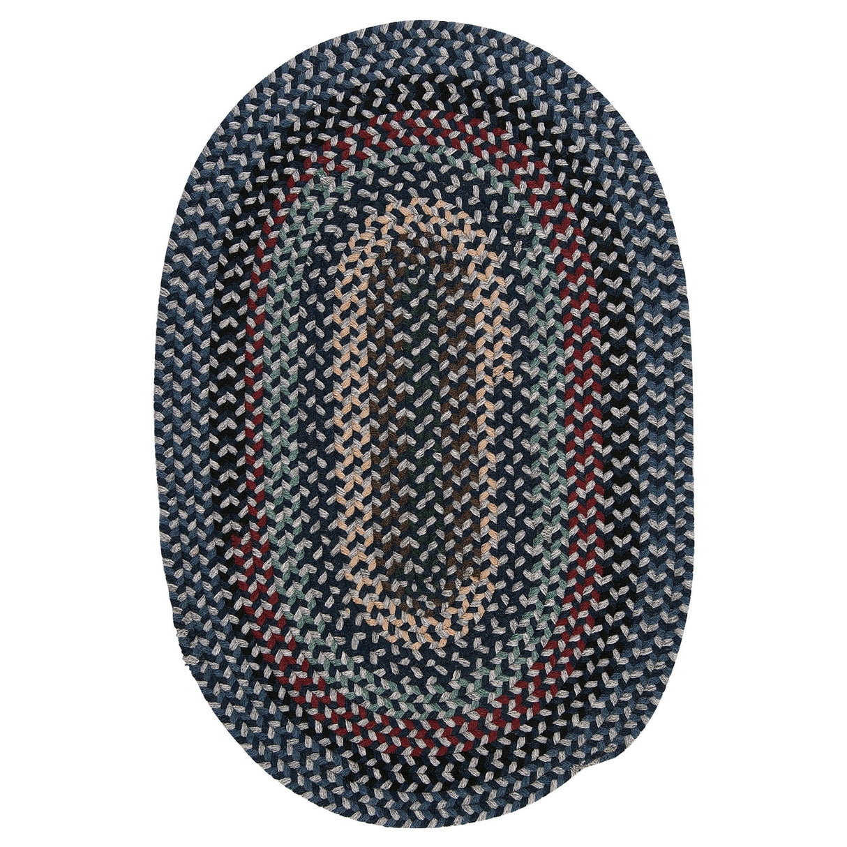 Boston Common - Winter Blues Wool Blend Area Rug