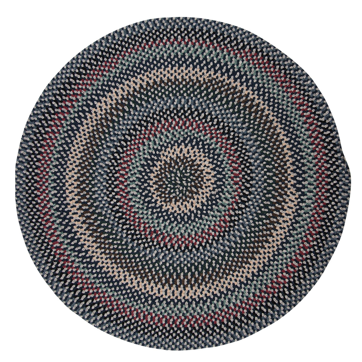 Boston Common - Winter Blues Wool Blend Area Rug