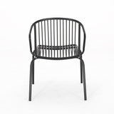 Boston Modern Outdoor Club Chair (Set of 2) by Christopher Knight Home
