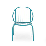 Boston Modern Outdoor Club Chair (Set of 2) by Christopher Knight Home