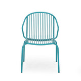 Boston Outdoor Modern 2 Seater Chat Set by Christopher Knight Home
