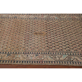 Boteh Botemir Persian Vintage Runner Rug Hand-knotted Wool Carpet - 3'3" x 9'8"