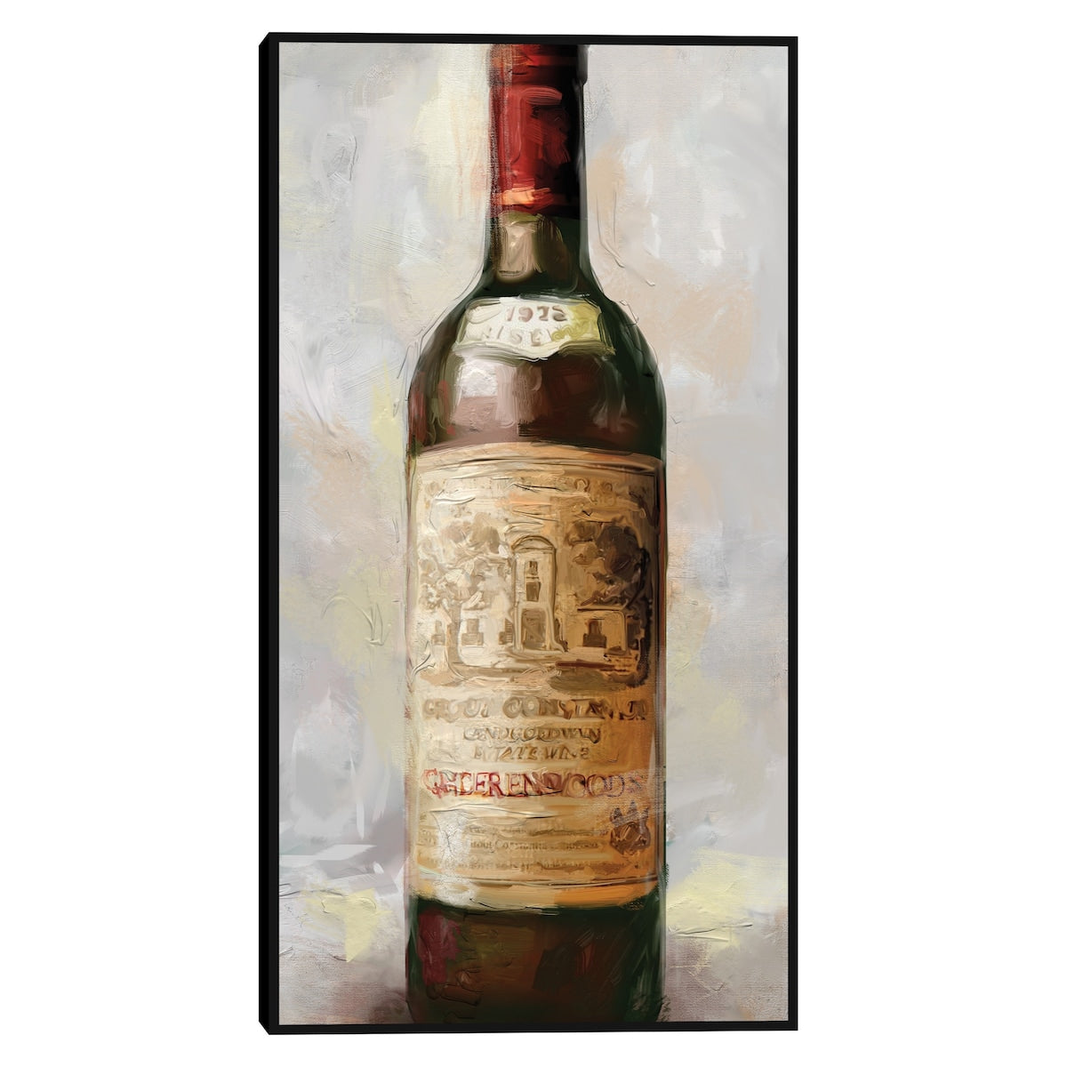 Bottle of Red By Studio Arts Canvas Art Print
