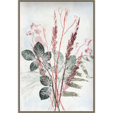 Bouquet 2 Red Green by Pernille Folcarelli Framed Canvas Wall Art Print