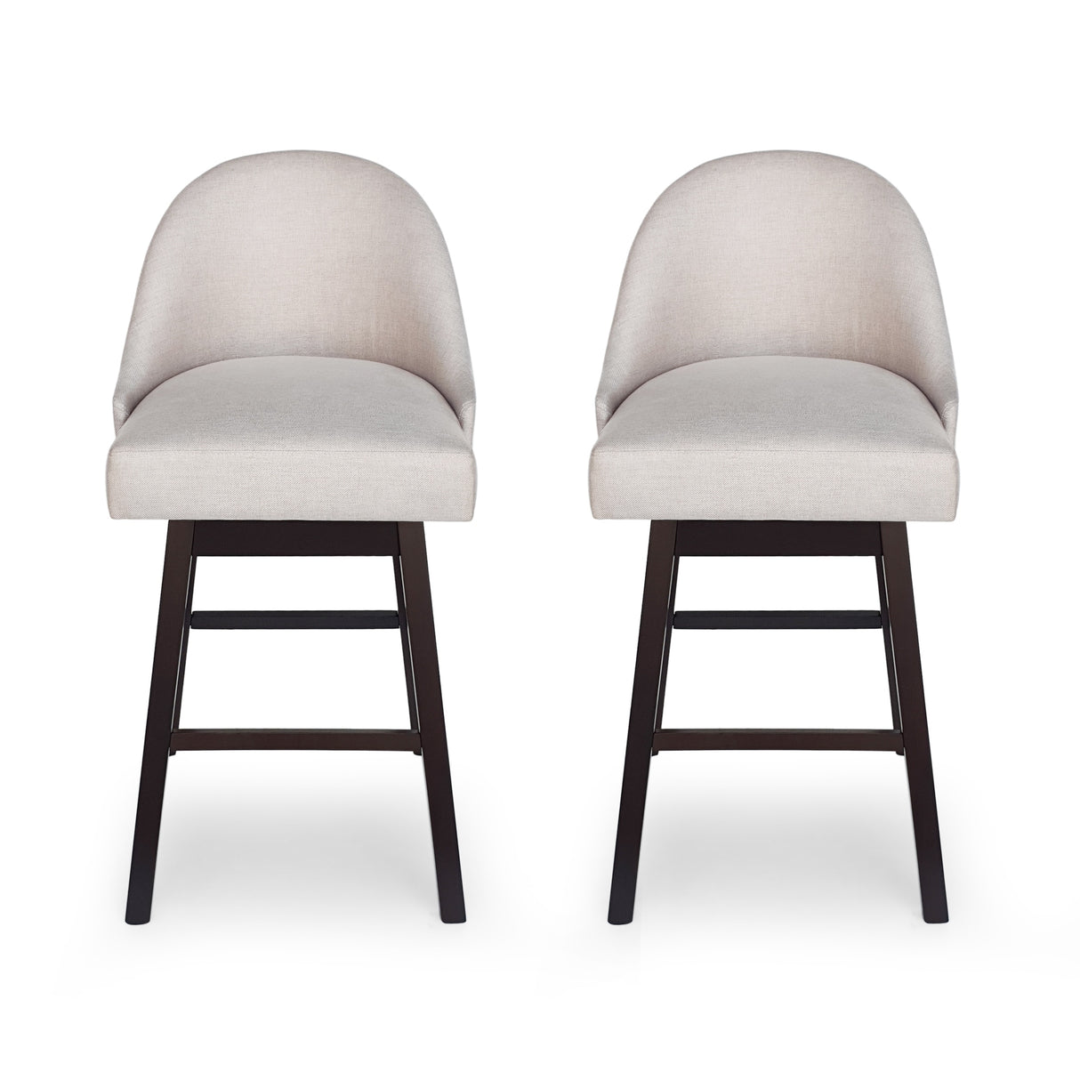 Boyd Swivel Bar Stool (Set of 2) by Christopher Knight Home