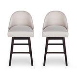 Boyd Swivel Bar Stool (Set of 2) by Christopher Knight Home