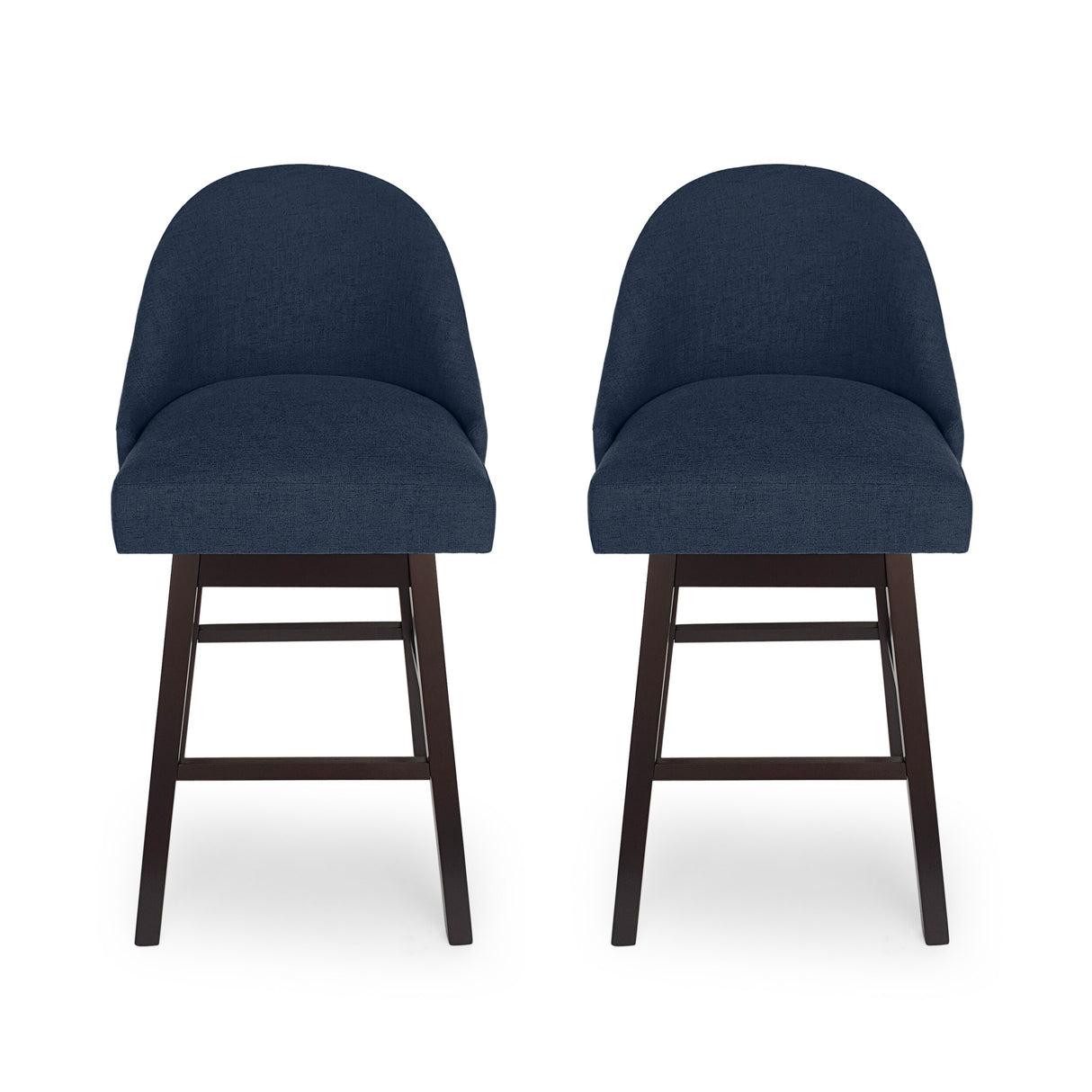 Boyd Swivel Bar Stool (Set of 2) by Christopher Knight Home