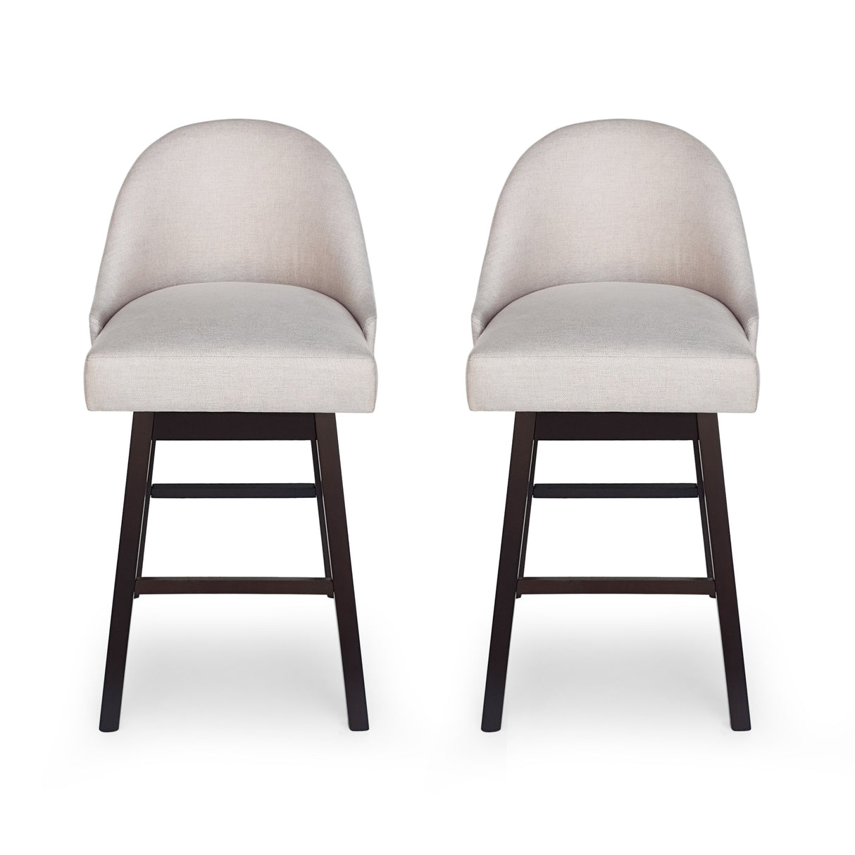 Boyd Swivel Bar Stool (Set of 2) by Christopher Knight Home