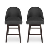 Boyd Swivel Bar Stool (Set of 2) by Christopher Knight Home