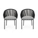 Boynton Outdoor Club Chair (Set of 2) by Christopher Knight Home