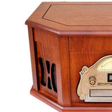 Boytone Bluetooth Mahogani Turntable