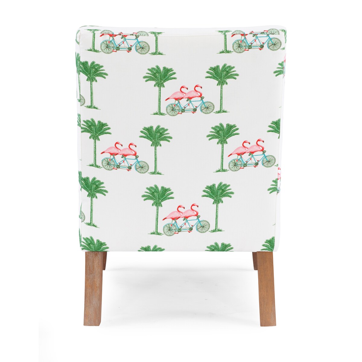 Bradford Slipper Chair, Pink Flamingo