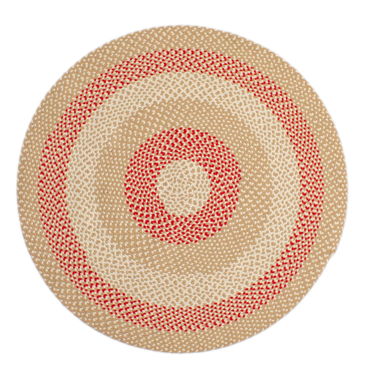Braided Farmhouse Cotton Reversible Area Rug
