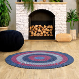 Braided Farmhouse Cotton Reversible Area Rug