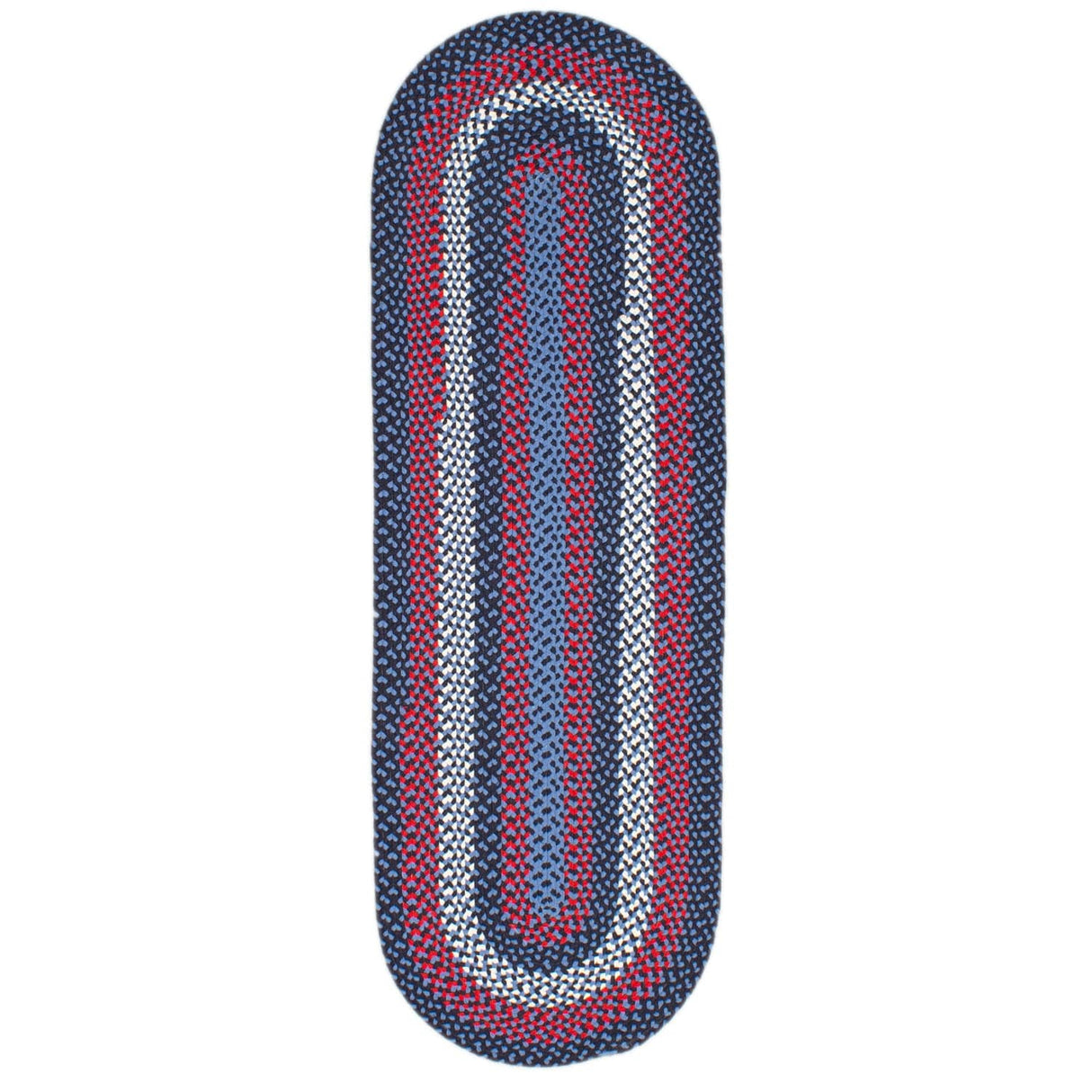 Braided Farmhouse Cotton Reversible Area Rug