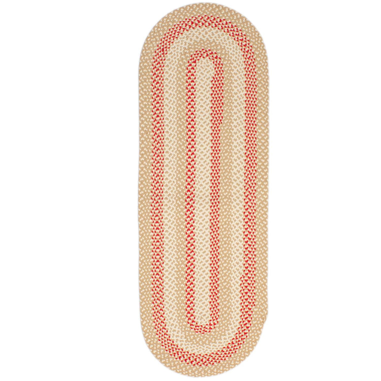 Braided Farmhouse Cotton Reversible Area Rug