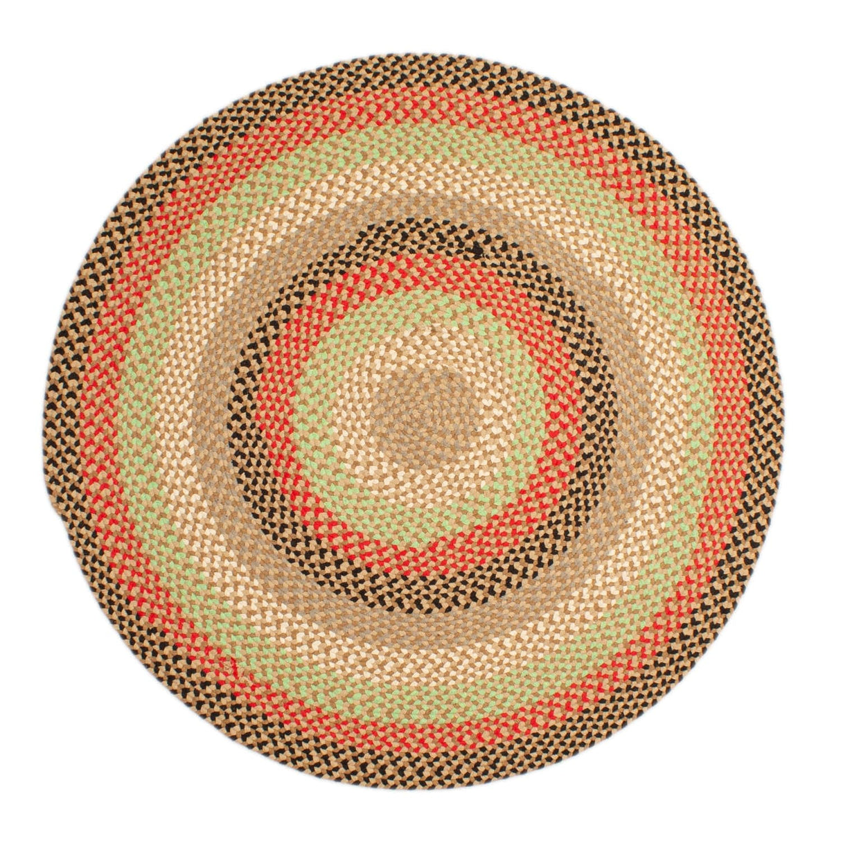 Braided Farmhouse Cotton Reversible Area Rug