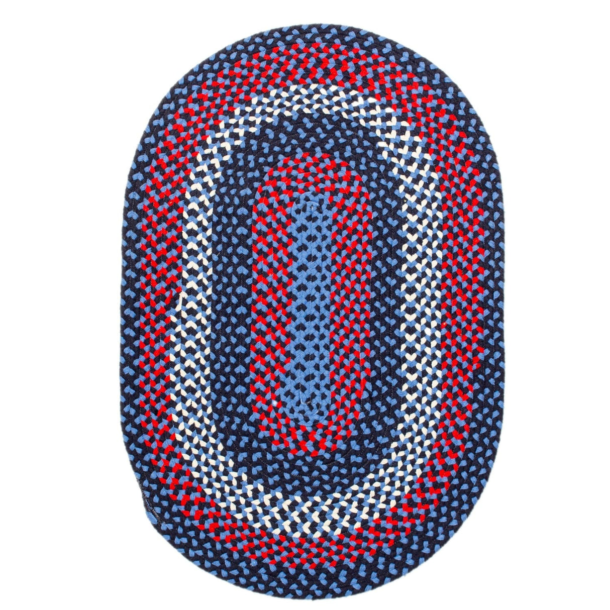 Braided Farmhouse Cotton Reversible Area Rug