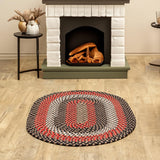 Braided Farmhouse Cotton Reversible Area Rug
