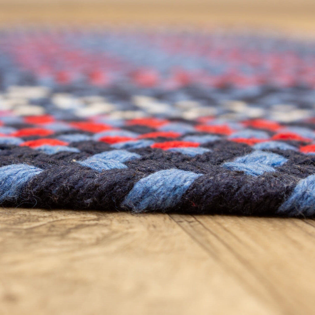 Braided Farmhouse Cotton Reversible Area Rug